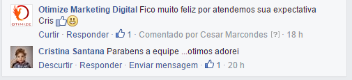 Feedback do cliente