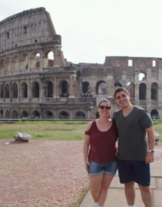 Viagem Karen e César Marcondes para Itália