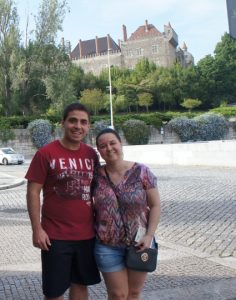 Viagem Karen e César Marcondes para Portugal